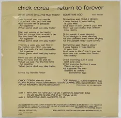 Vinyl LP - Chick Corea - Return to Forever  - Bild 2