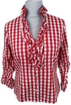 Trachtenbluse, Landhaus Tracht, Gr. 36 - Bild 1