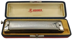 M.Hohner Chronmonika III 280  C  Mundharmonika 16 Kanäle mit Etui - Bild 2