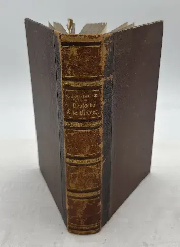 Antikes Buch - Handbuch Deutscher Alterthümer - Bild 2