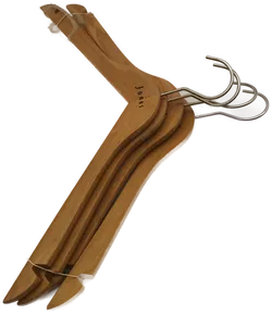 Kleiderbügel Holz, 4 Stk. - Bild 2