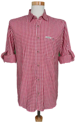 Stockerpoint Herren Hemd, rot/weiß - Gr. M  - Bild 3