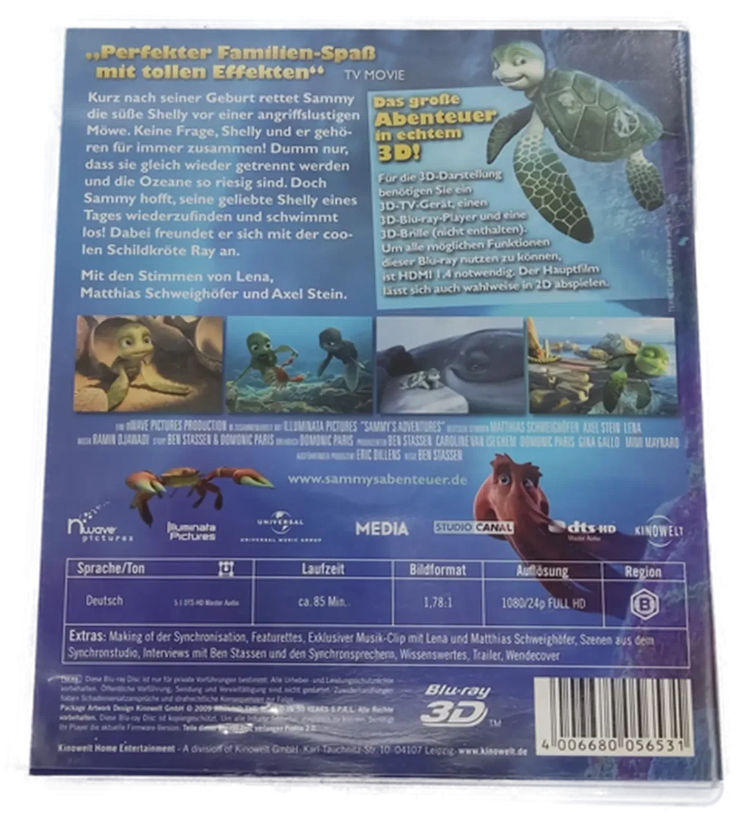 Blu-ray 3D Disc Sammys Abenteuer "Die Suche nach der geheimen Passage" – Bild 2