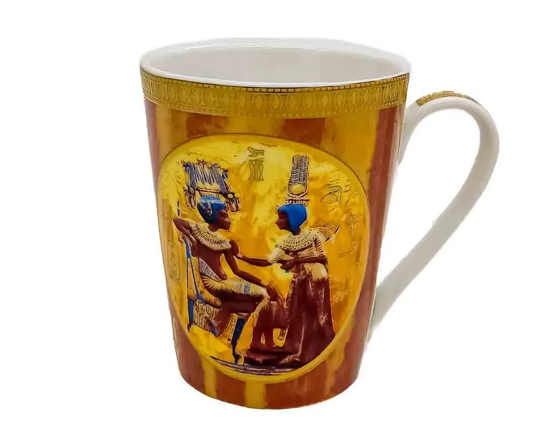 Traditionelle Ägyptische Skulptur Tasse von 1942 - Bild 2