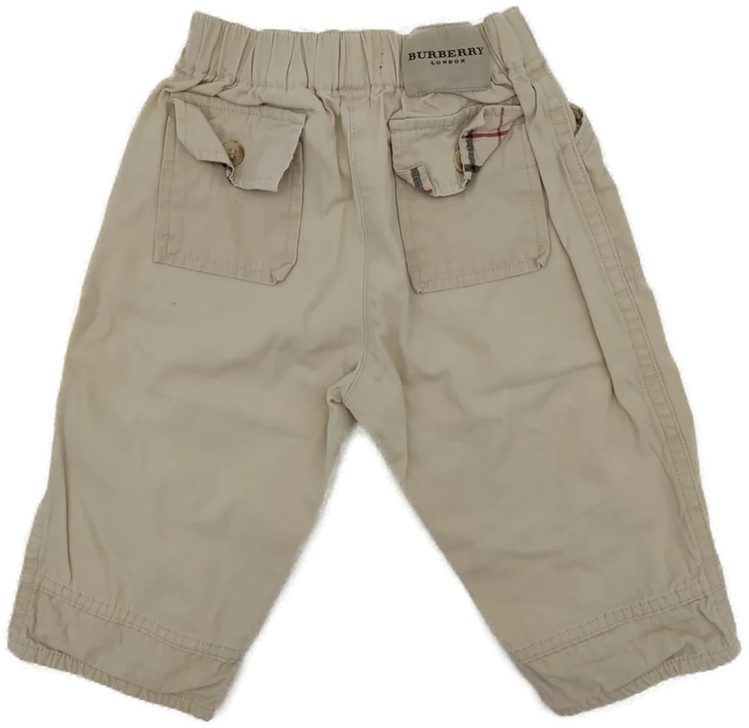 Burberry Kinder Hose beige Gr.80 – Bild 2