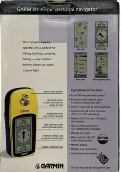 GARMIN eTrex personal navigator originalverpackt - Bild 4