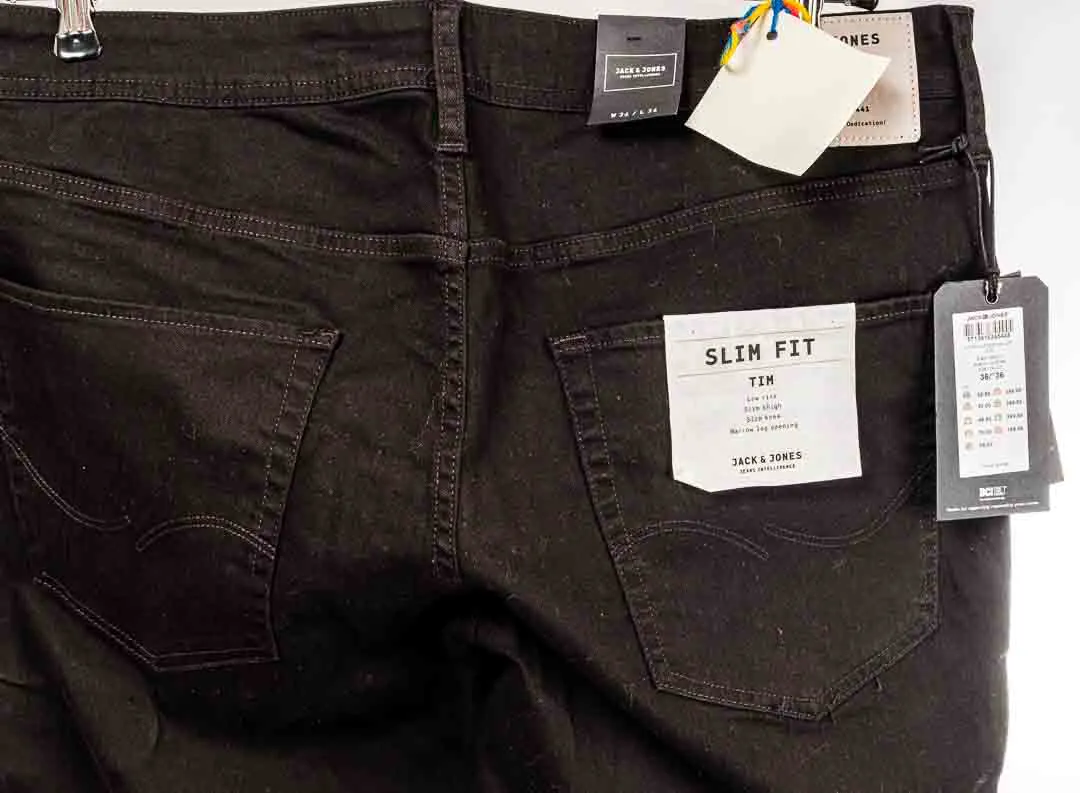 Jack & Jones Jeans schwarz Slim Fit neu mit Etikett – Bild 3