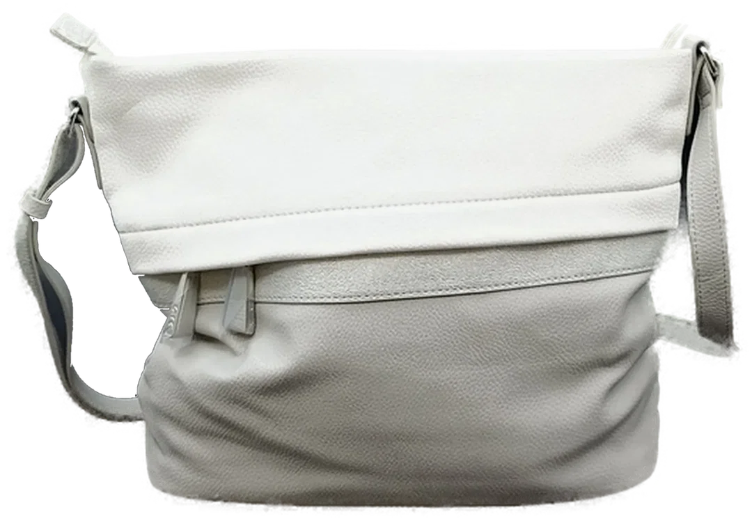 Ara Damenhandtasche grau/weiß – Bild 2