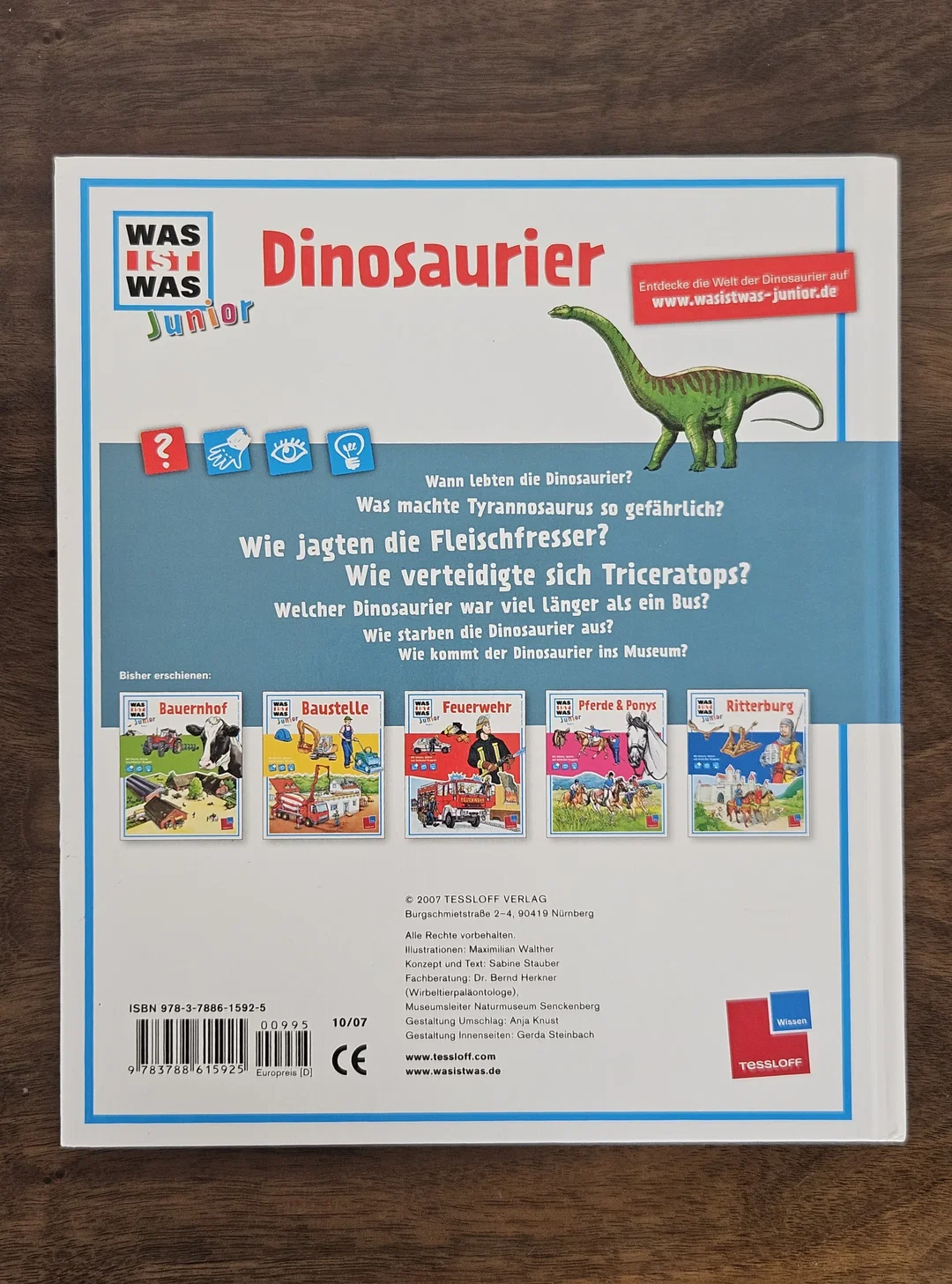 WAS IST WAS Junior Band 3. Dinosaurier - Sabine Stauber – Bild 2