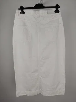 French Connection Damen Jeansrock weiß - 34 / XS - Bild 2