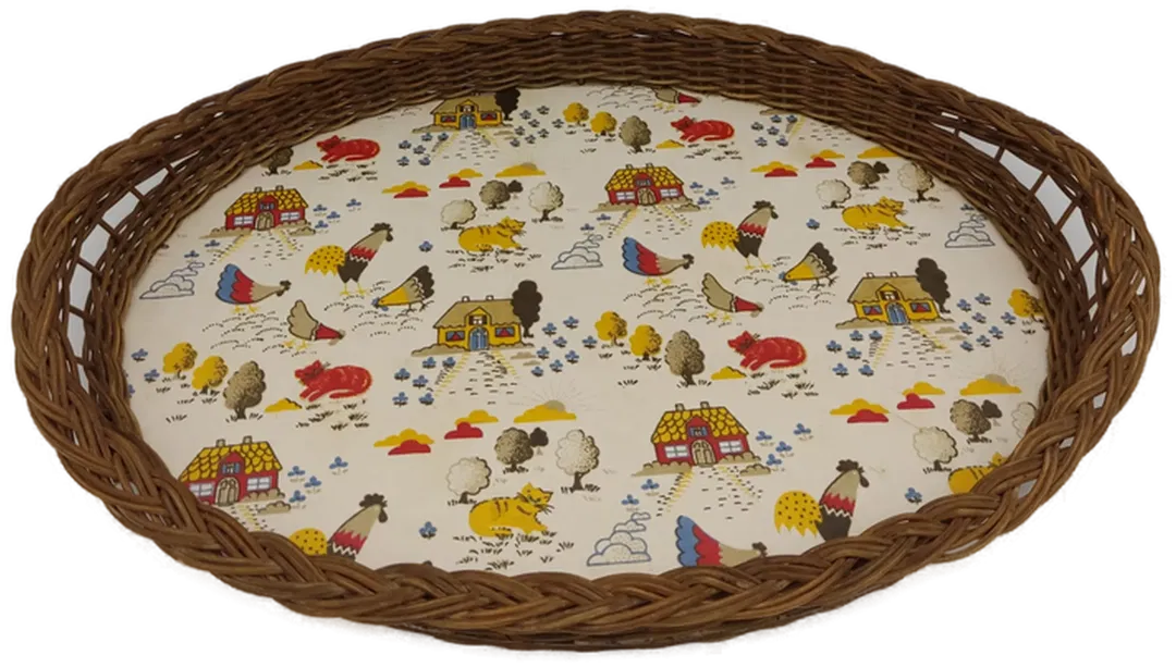 Vintage Serviertablett - Bild 1