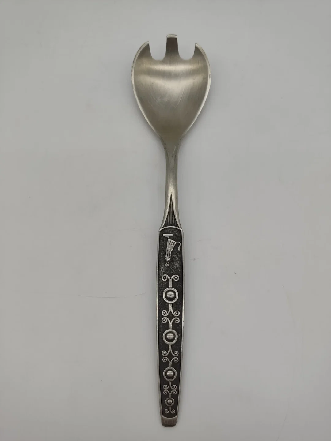 Pewter Haugrud Norway - Vintage Salatbesteck – Bild 3