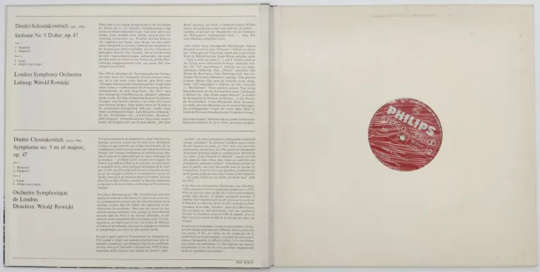 Vinyl LP - Schostakowitsch - Sinfonie Nr. 5 – Bild 3