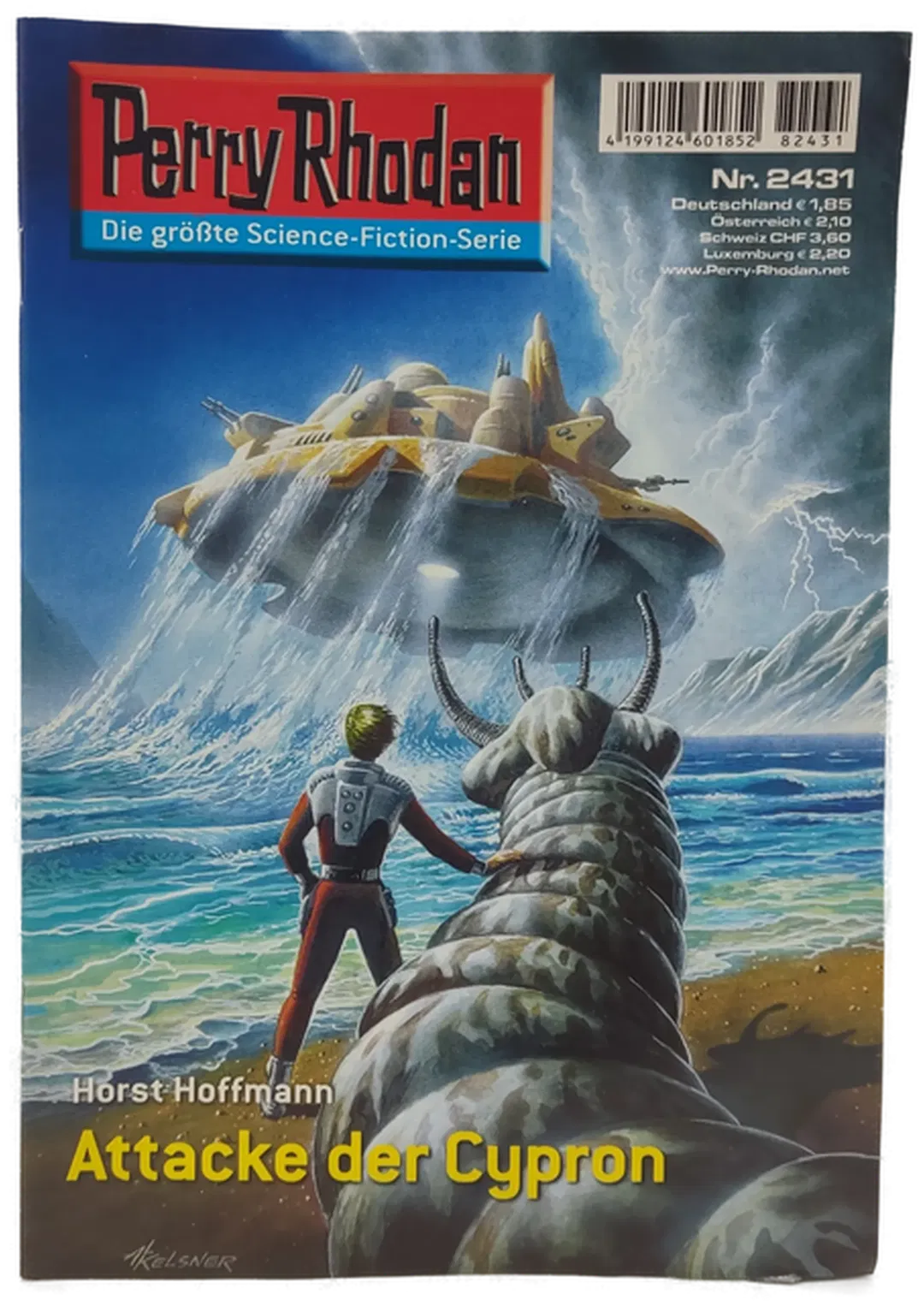Romanheft Perry Rhodan Attacke der Cypron Erstauflage Nr. 2431 - Bild 1