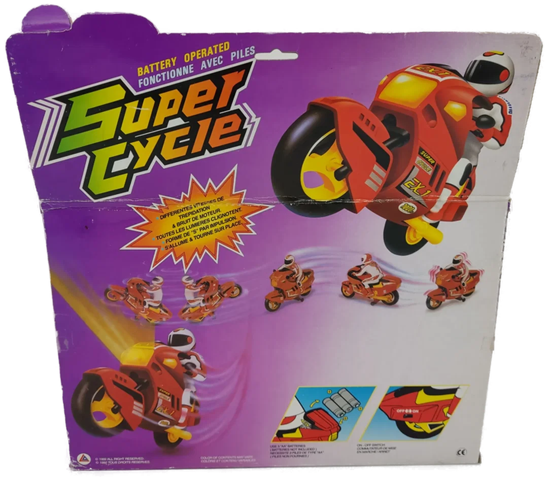 Super Cycle EX_1 - Motorrad - Vintage Toys – Bild 2