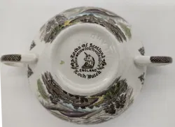 Enoch Wedgwood Tunstall Ltd Suppentasse mit Unterteller Desgin 