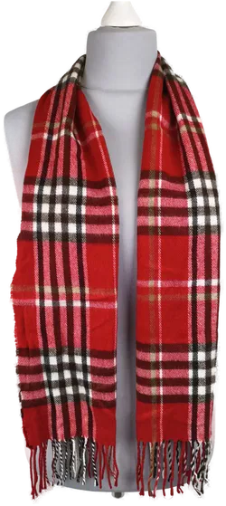 weicher Schal, kariert - Bild 2