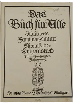 Das Buch für Alle - Ilustrierte Familienzeitung 1916 - Bild 8