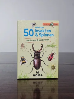 Heimische 50 Insekten & Spinnen. entdecken & bestimmen - Gesellschaftsspiele - Moses