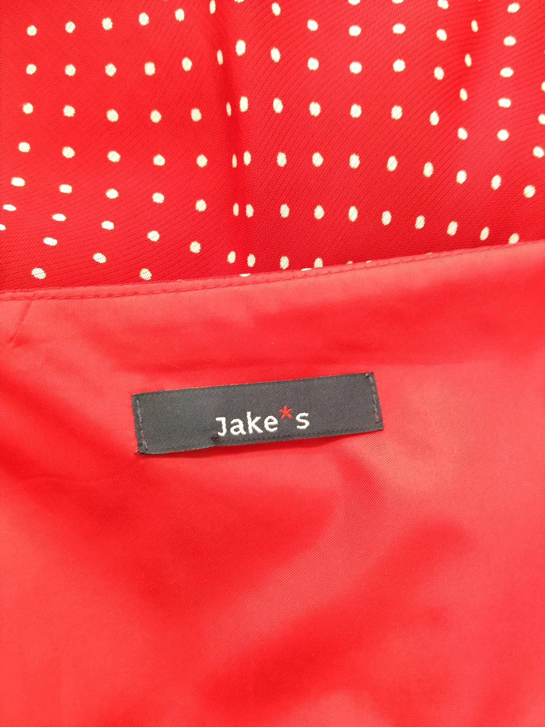 Midikleid Jake*s Gepunktet Viskose Gr. 40 | Sommerabend-Charme – Bild 5