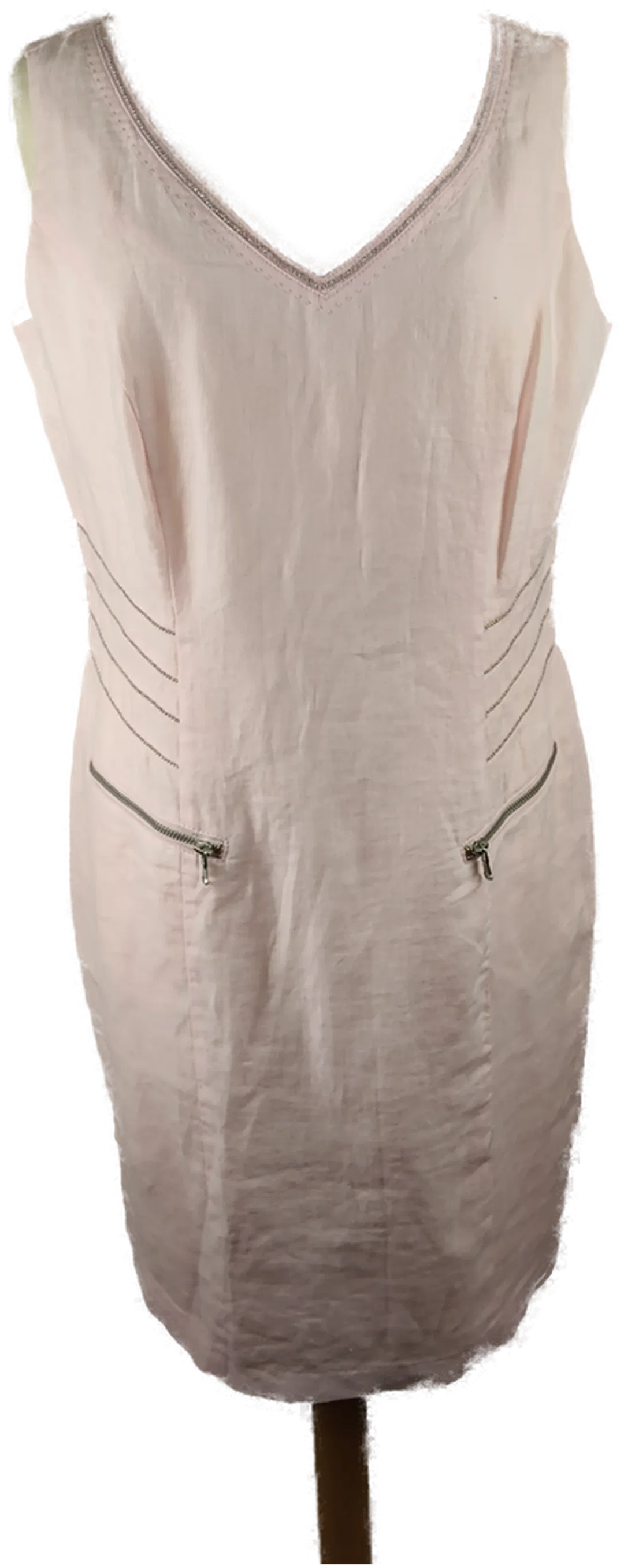 Midikleid Steilmann Leinen Gr. 40 | Sommerbrise - Bild 4
