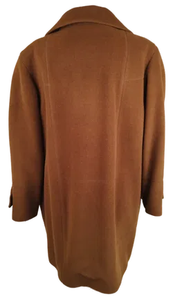 Marcona brauner Mantel - Gr. 42 / 60% Schurwolle, 25% Angora, 15% Polyamid - Bild 4