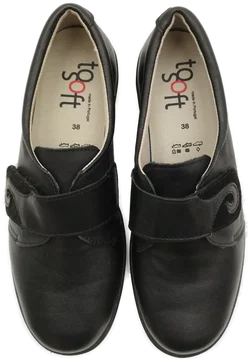 Orthopädische Halbschuhe Leder Gr. 38 | Schonender Komfort - Bild 3