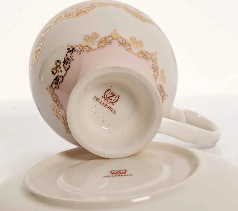 Zellerfeld Mocca Espresso Tee Service 12-teilig – Bild 3
