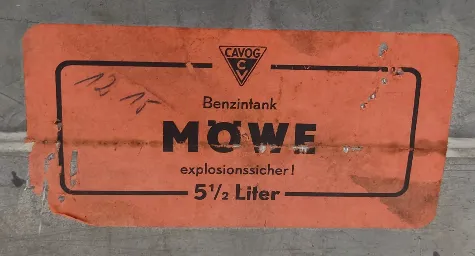 Vintage Möwe - Benzintank – Bild 2