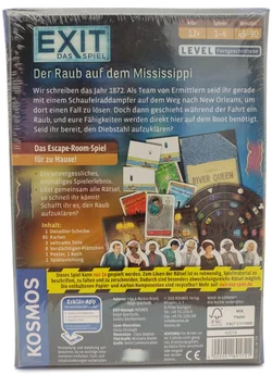 Kosmos Exit Escape Room Spiel – Der Raub auf dem Mississippi | Neu  - Bild 2