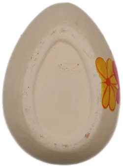 Bunte, bemalte Eierschale - Keramik / 9cm hoch - Bild 4
