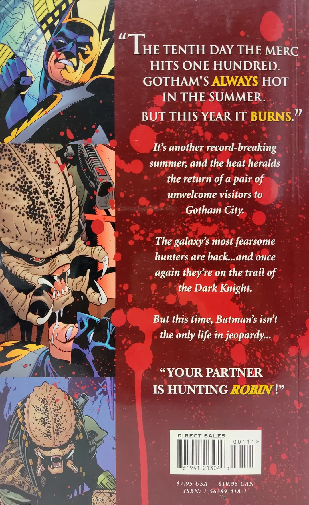 Batman Versus Predator III: Blood Ties - Chuck Dixon – Bild 2