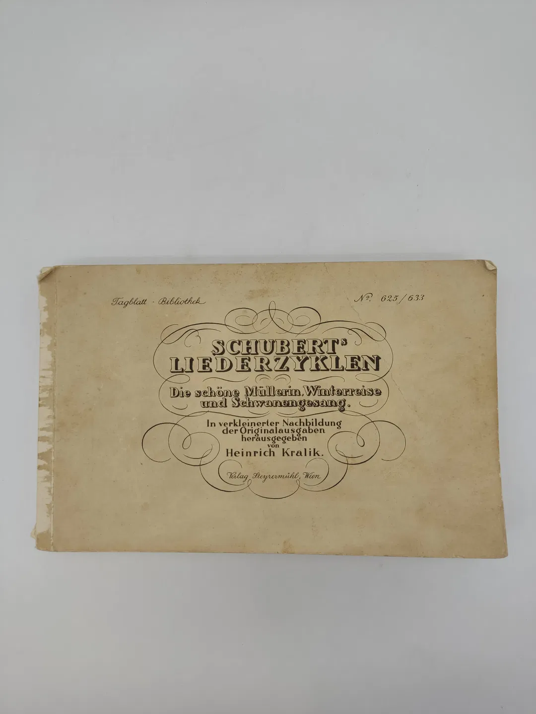 Schubert´s Liederzyklen: Die schöne Müllerin, Winterreise und Schwanengesang- Franz Schubert, Heinrich Kralik (Hrsg.) - Bild 1