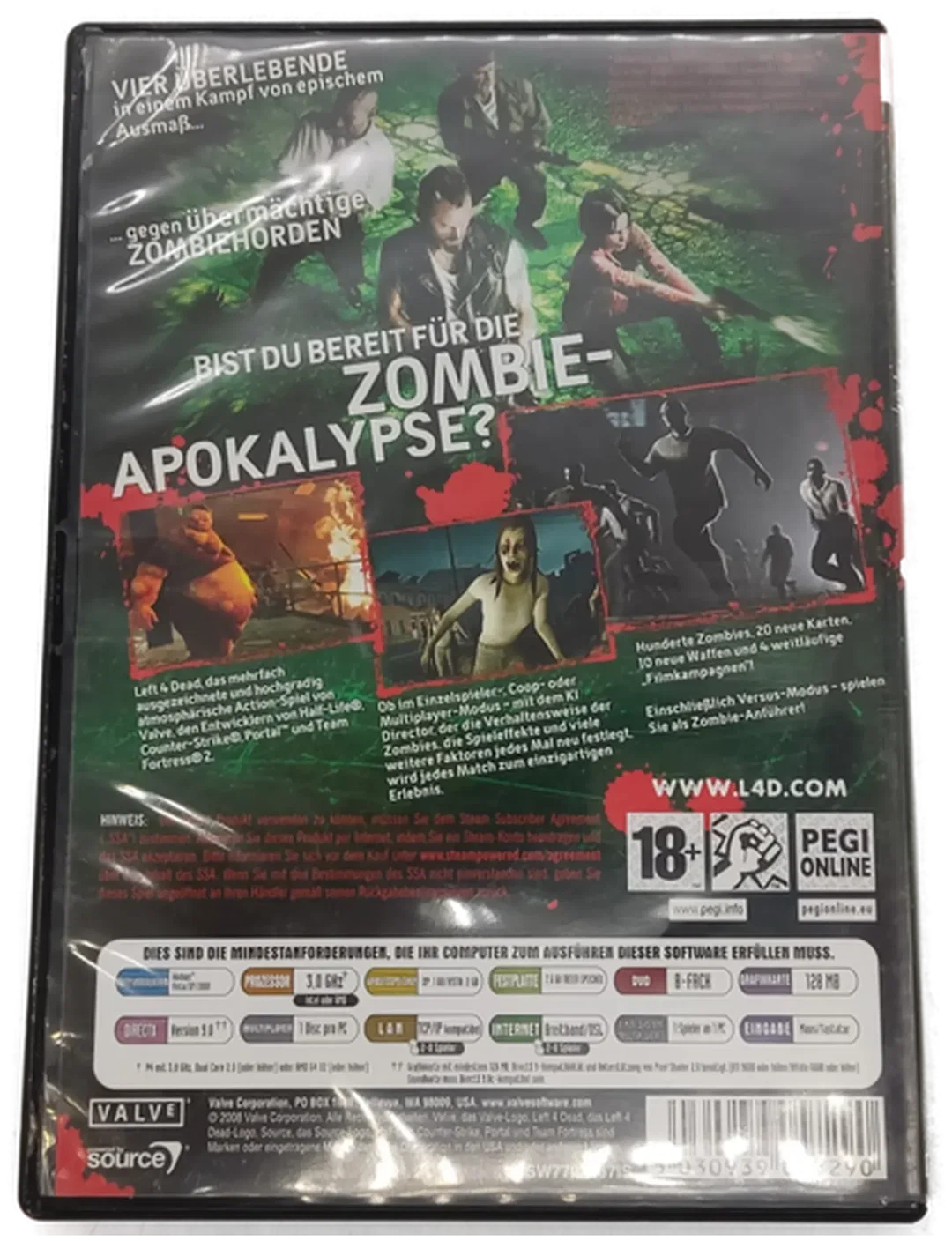 PC Game DVD-ROM Left 4 Dead – Bild 2