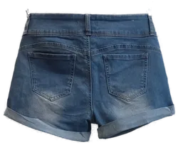 One Love by Colloseum Kurze Damen Jeans blau -  Gr. S - Bild 2