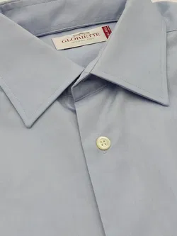 Gloriette Herren Hemd, blau - Gr. M  - Bild 4