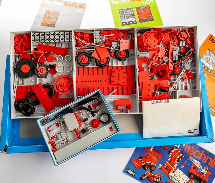 FISCHER TECHNIK Grundkasten 200 + Mot1 – Bild 2