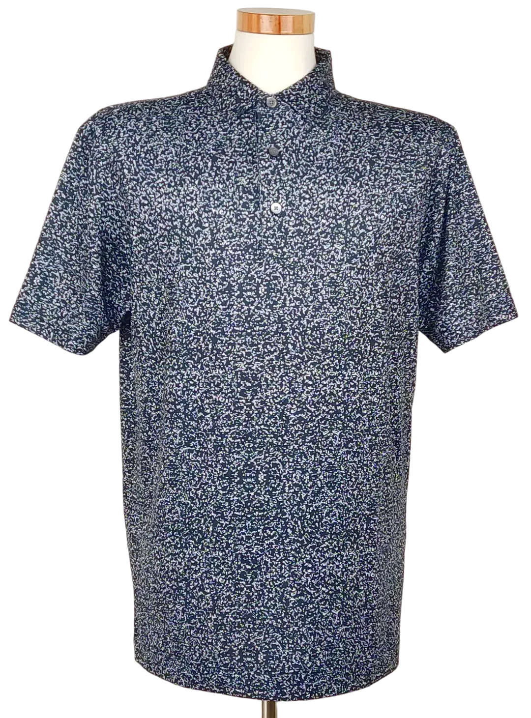 FootJoy Athletic Fit Herren Golf Shirt, marine - Gr. L  - Bild 1