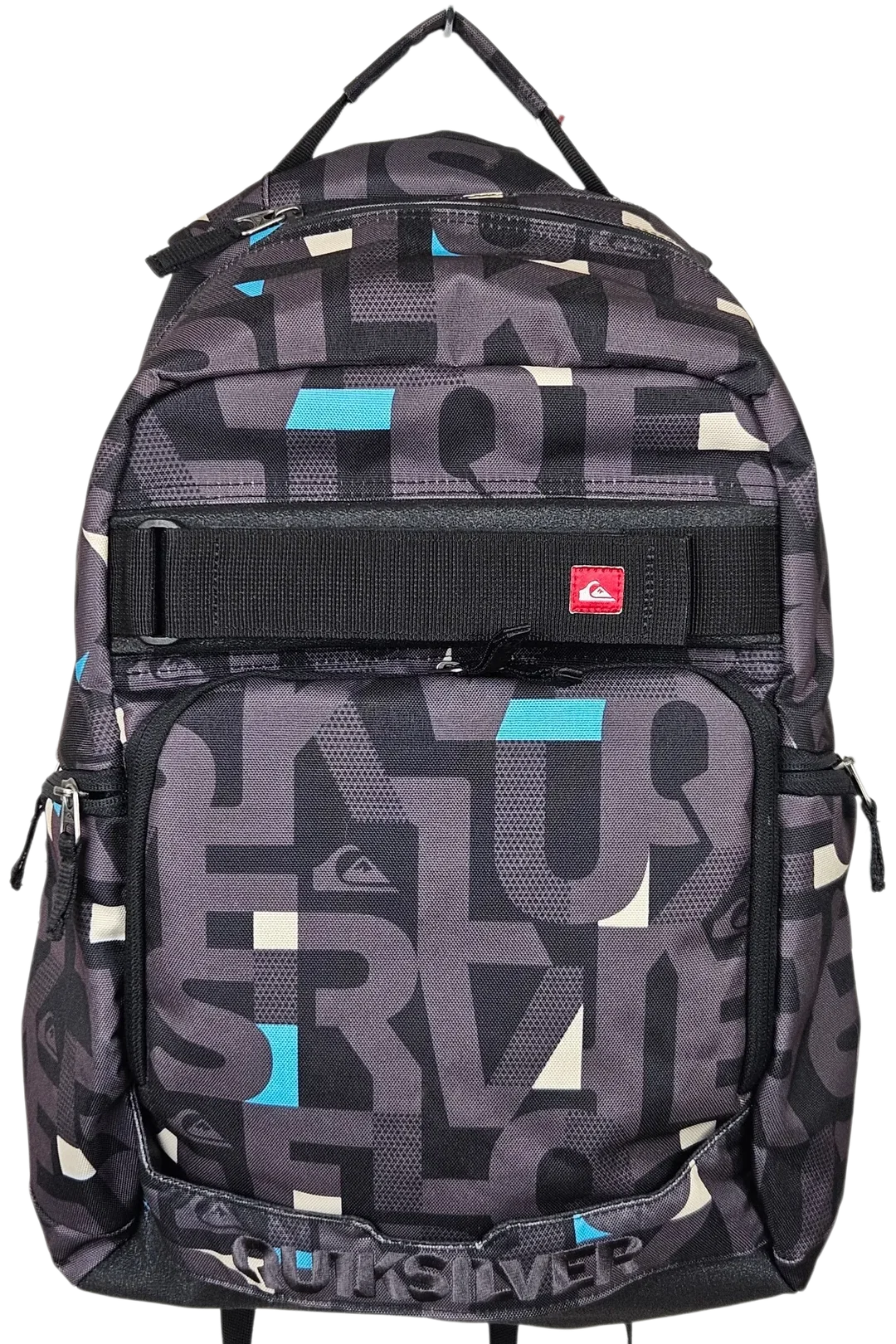 QUICKSILVER Rucksack, schwarz gemustert – Bild 1