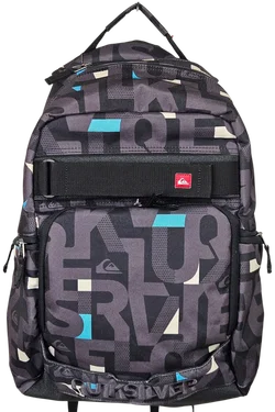 QUICKSILVER Rucksack, schwarz gemustert