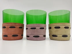 Vintage-Set Karaffe und 6x Whiskey Gläser - Bild 3