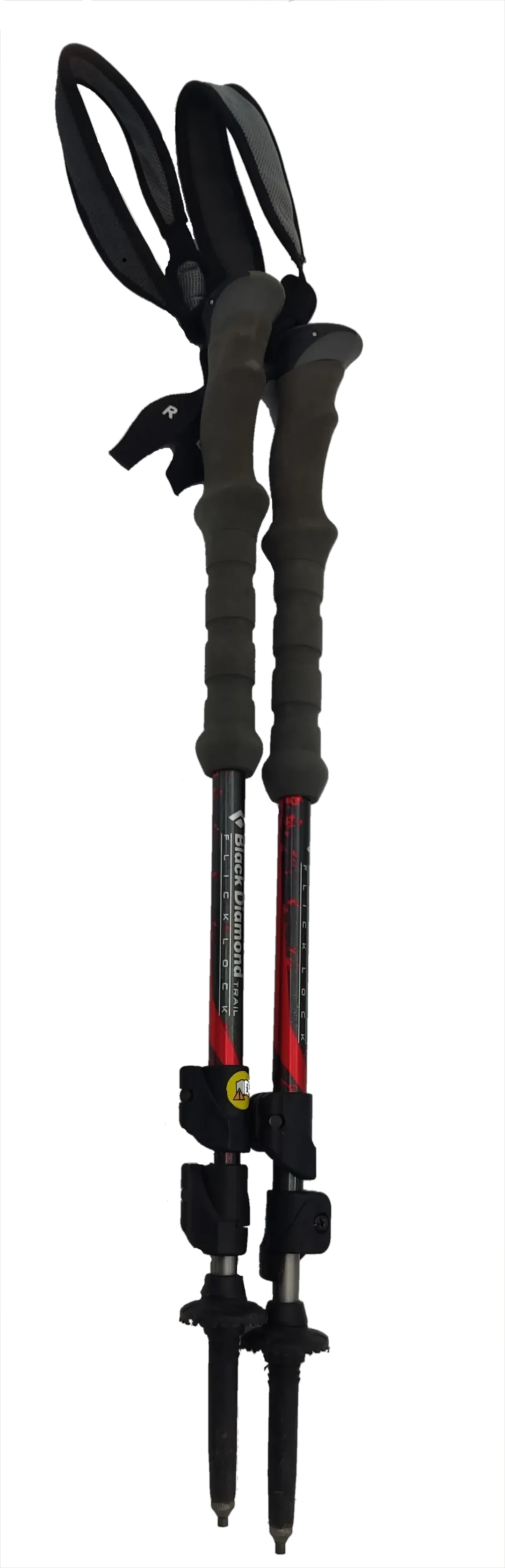 Black Diamond Trail Flick Lock Teleskop Trekkingstöcke - 100-125 cm – Bild 1