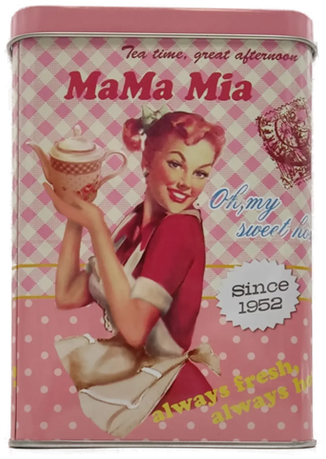Teedose Vintage-Style - Bild 1