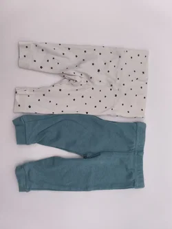 Baby - Leggins, 2er Set Hosen, Gr. 50/56 – Vorschau 1