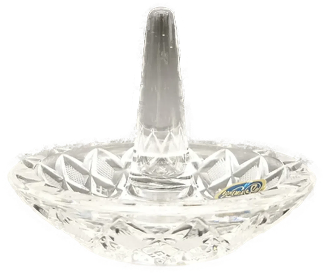 Tschechischer Kristall Kerzenständer -  Bohemia Finecut 24% Pbo - Bild 4