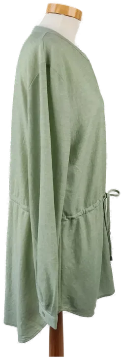 Gabriella K. Damen Langarmbluse mit Bindegürtel lindgrün - Gr. 44 - Bild 2