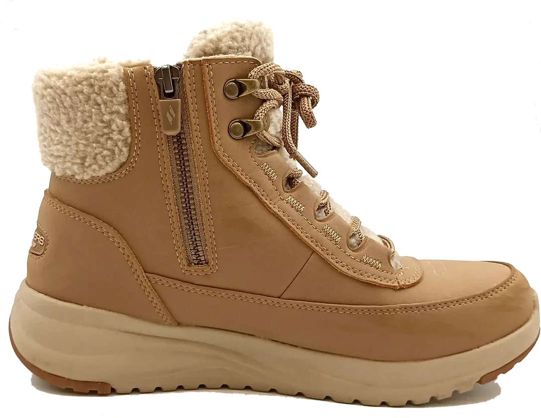 Skechers Damen Winterboots beige Gr. 38 – Bild 6