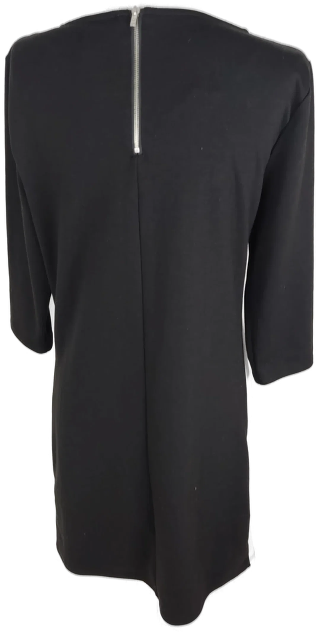 Kleid "Only", dreiviertelarm mit Rundhalsausschnitt, schwarz/weiß, Größe M – Bild 3