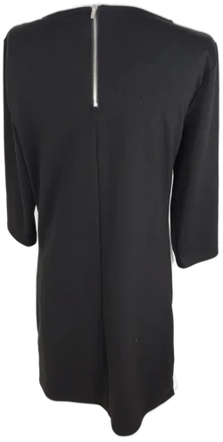 Kleid "Only", dreiviertelarm mit Rundhalsausschnitt, schwarz/weiß, Größe M – Vorschau 3