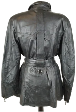 Louis Armand "Leather Couture" Lederjacke  – Vorschau 3